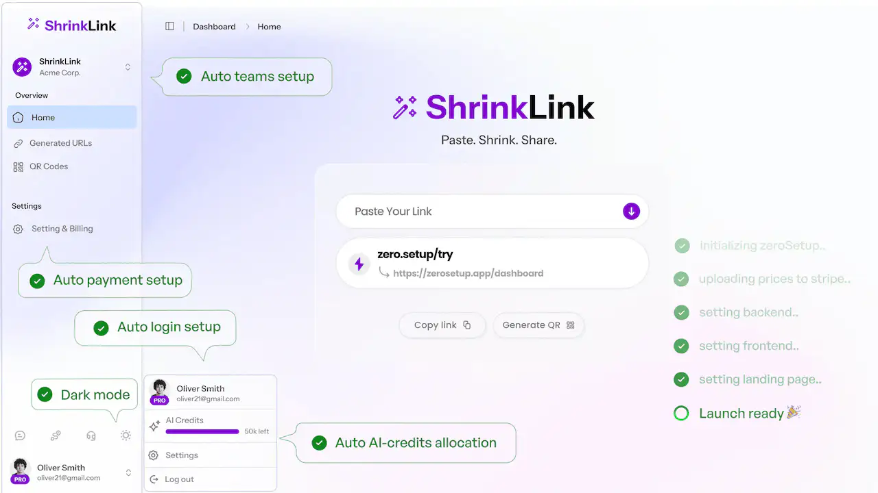 With ZeroSetup
